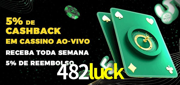 Promoções do cassino ao Vivo 482luck